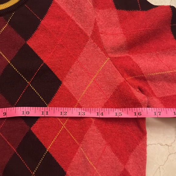 Rag & Bone red argil sweater size small fine wool - Picture 4 of 11